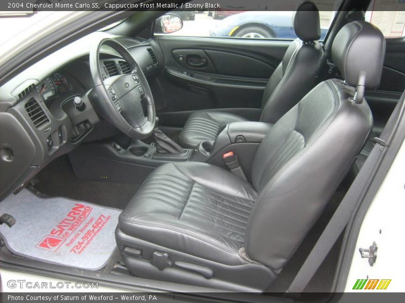 Cappuccino Frost Metallic / Ebony Black 2004 Chevrolet Monte Carlo SS