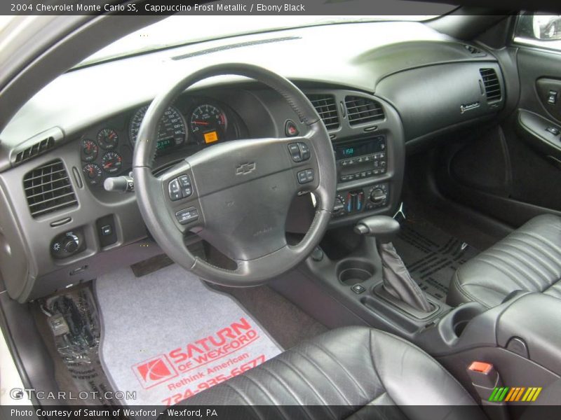 Cappuccino Frost Metallic / Ebony Black 2004 Chevrolet Monte Carlo SS