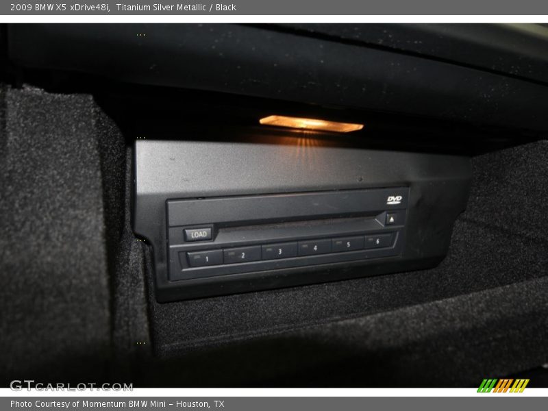 Titanium Silver Metallic / Black 2009 BMW X5 xDrive48i