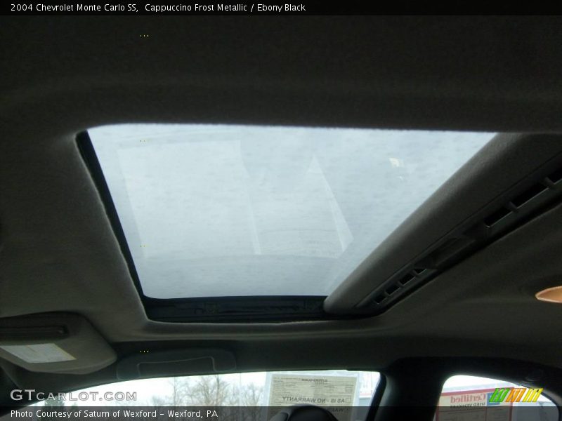 Cappuccino Frost Metallic / Ebony Black 2004 Chevrolet Monte Carlo SS