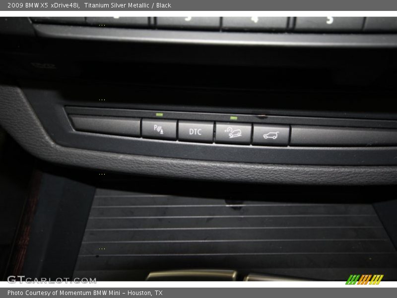 Titanium Silver Metallic / Black 2009 BMW X5 xDrive48i