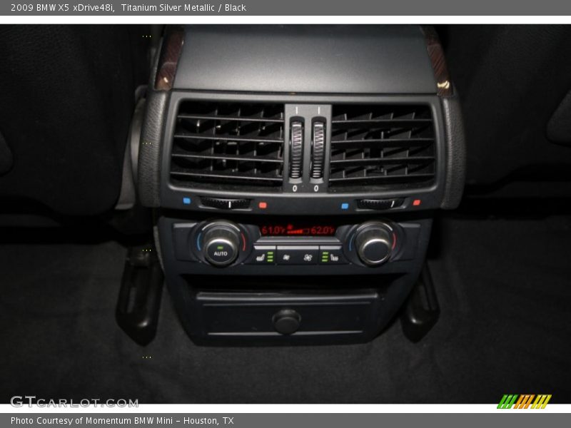 Titanium Silver Metallic / Black 2009 BMW X5 xDrive48i