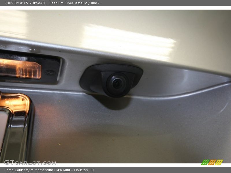 Titanium Silver Metallic / Black 2009 BMW X5 xDrive48i