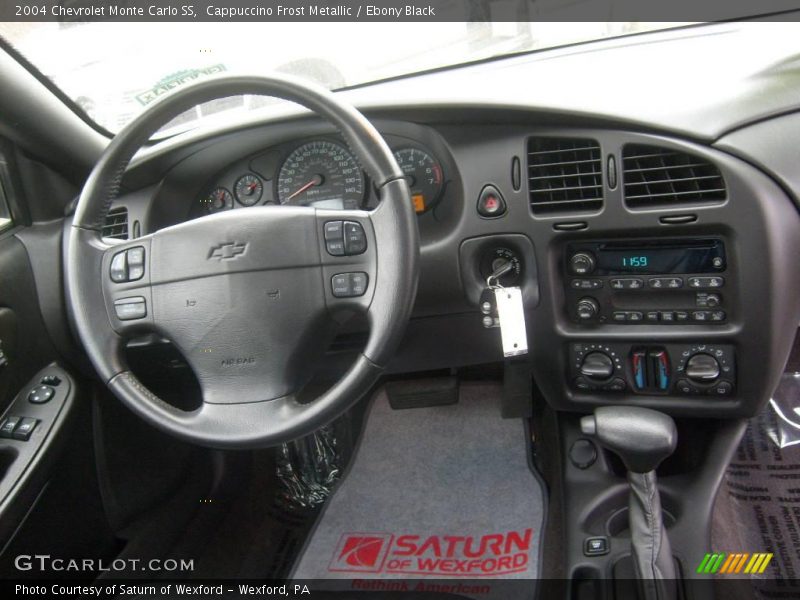 Cappuccino Frost Metallic / Ebony Black 2004 Chevrolet Monte Carlo SS