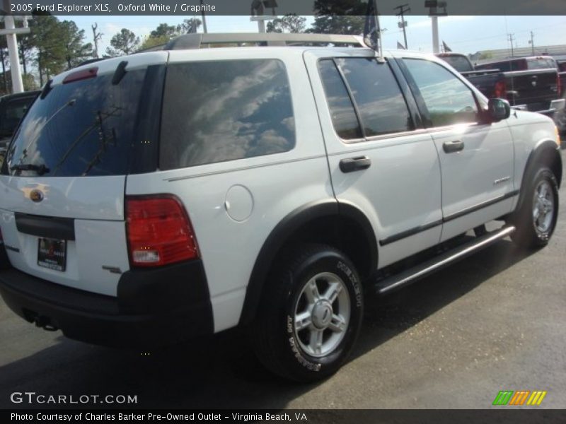 Oxford White / Graphite 2005 Ford Explorer XLS