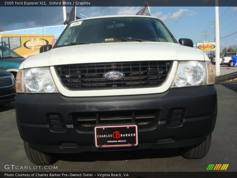Oxford White / Graphite 2005 Ford Explorer XLS