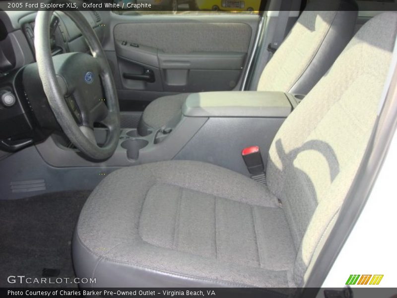 Oxford White / Graphite 2005 Ford Explorer XLS