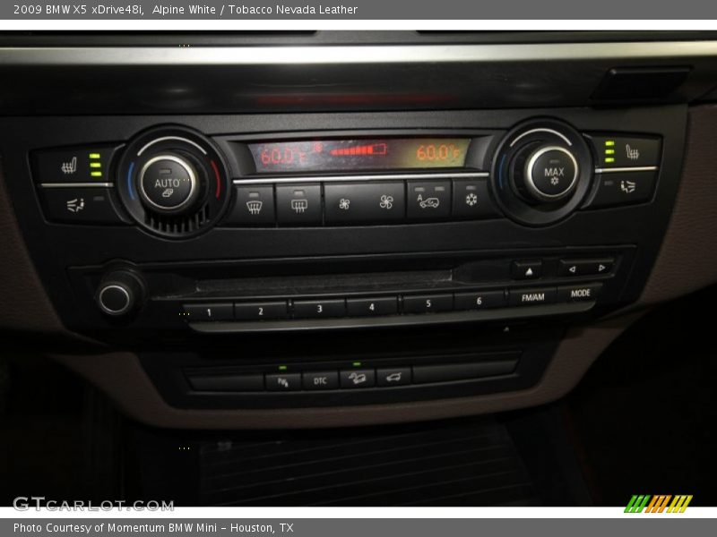 Controls of 2009 X5 xDrive48i