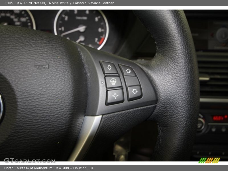 Alpine White / Tobacco Nevada Leather 2009 BMW X5 xDrive48i