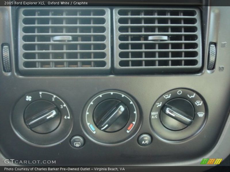 Oxford White / Graphite 2005 Ford Explorer XLS