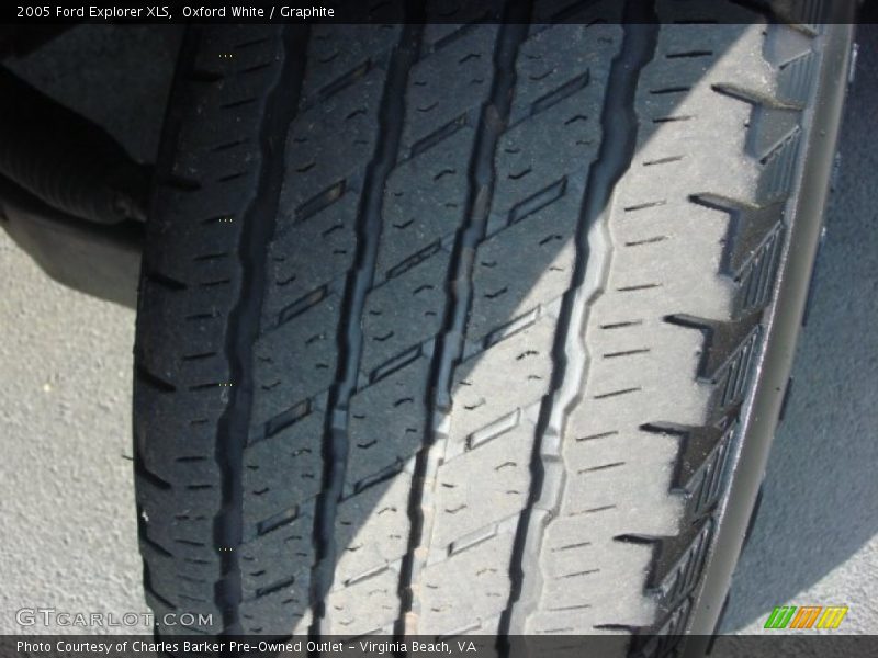 Oxford White / Graphite 2005 Ford Explorer XLS