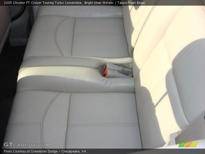 Bright Silver Metallic / Taupe/Pearl Beige 2005 Chrysler PT Cruiser Touring Turbo Convertible