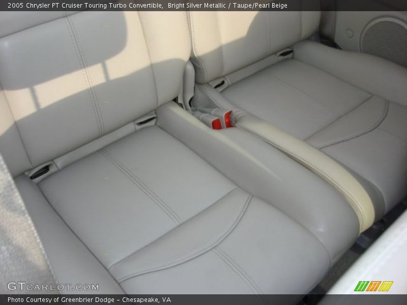 Bright Silver Metallic / Taupe/Pearl Beige 2005 Chrysler PT Cruiser Touring Turbo Convertible