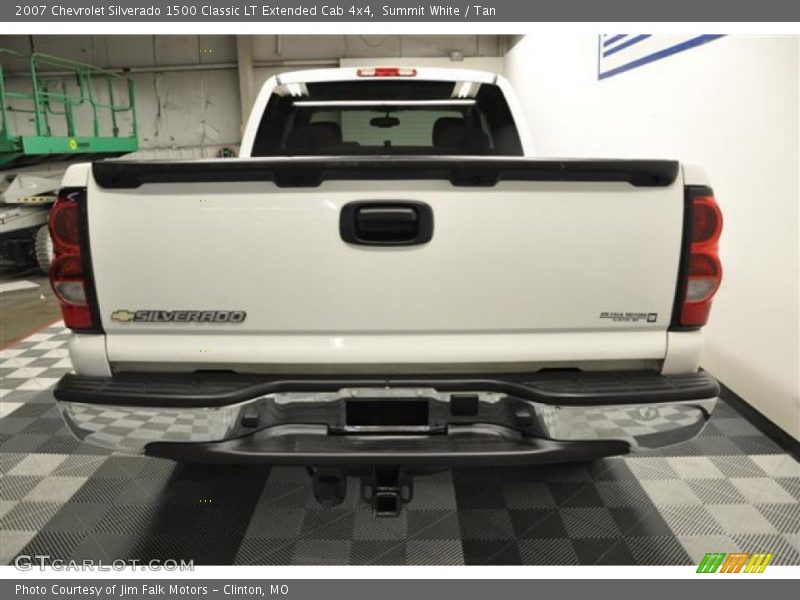 Summit White / Tan 2007 Chevrolet Silverado 1500 Classic LT Extended Cab 4x4