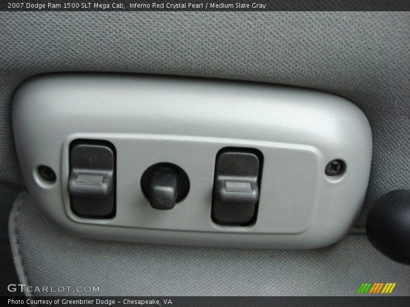 Inferno Red Crystal Pearl / Medium Slate Gray 2007 Dodge Ram 1500 SLT Mega Cab