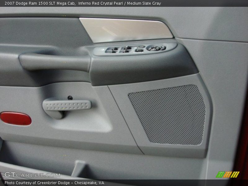 Inferno Red Crystal Pearl / Medium Slate Gray 2007 Dodge Ram 1500 SLT Mega Cab
