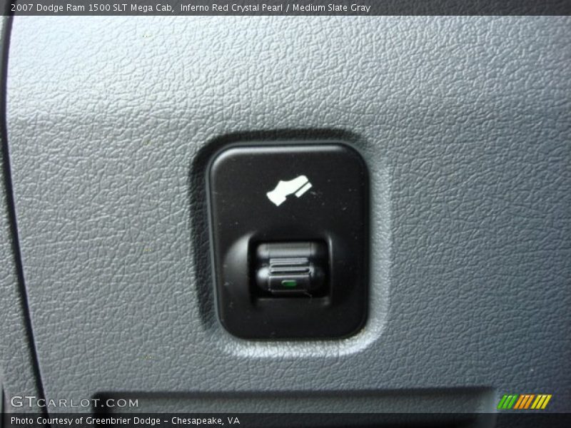 Inferno Red Crystal Pearl / Medium Slate Gray 2007 Dodge Ram 1500 SLT Mega Cab