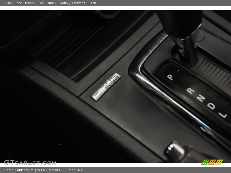 Black Ebony / Charcoal Black 2008 Ford Fusion SE V6