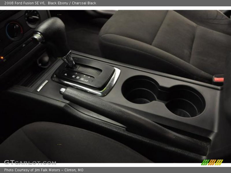 Black Ebony / Charcoal Black 2008 Ford Fusion SE V6