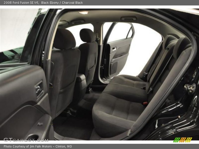 Black Ebony / Charcoal Black 2008 Ford Fusion SE V6