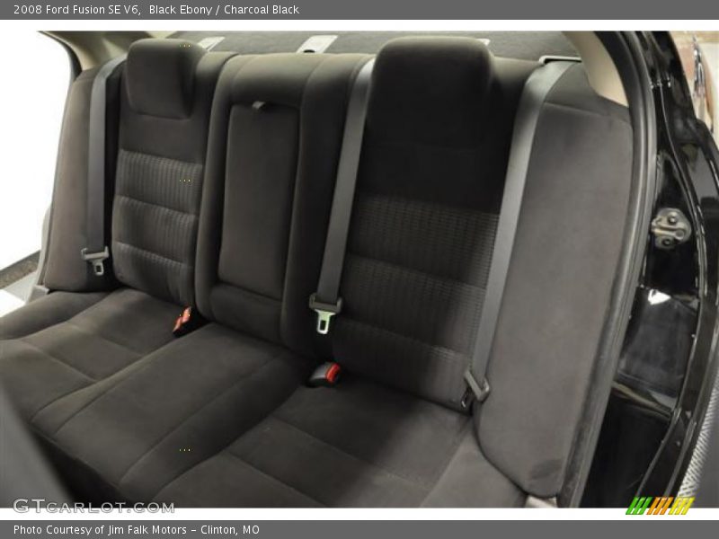 Black Ebony / Charcoal Black 2008 Ford Fusion SE V6