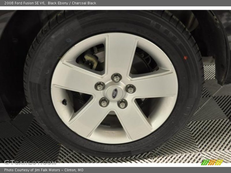 Black Ebony / Charcoal Black 2008 Ford Fusion SE V6