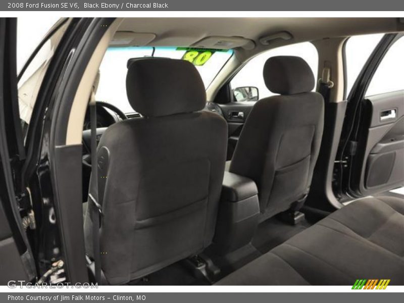 Black Ebony / Charcoal Black 2008 Ford Fusion SE V6