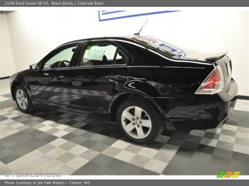Black Ebony / Charcoal Black 2008 Ford Fusion SE V6
