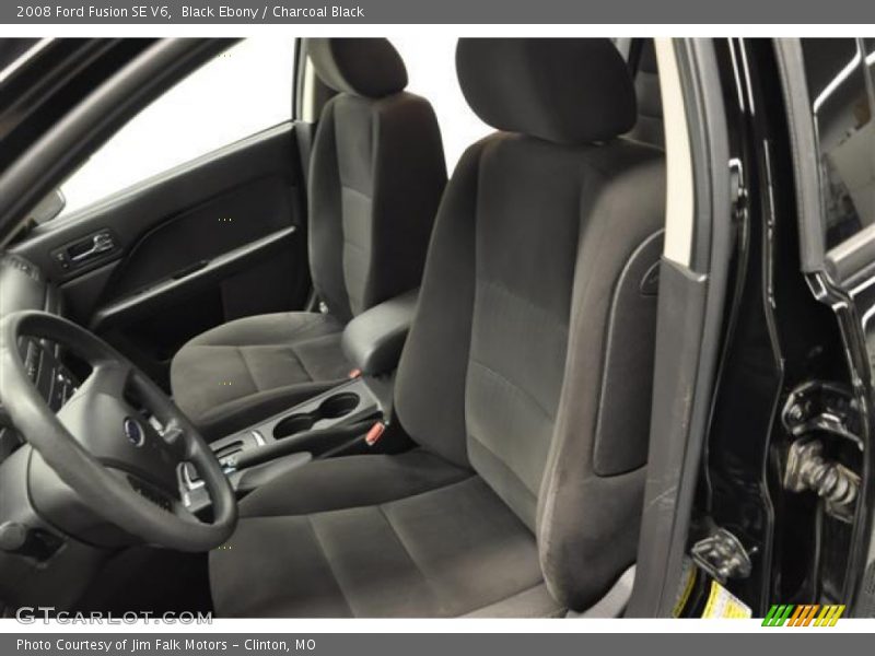 Black Ebony / Charcoal Black 2008 Ford Fusion SE V6