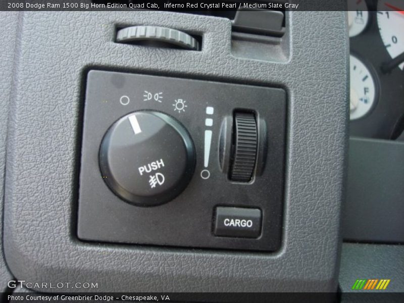 Inferno Red Crystal Pearl / Medium Slate Gray 2008 Dodge Ram 1500 Big Horn Edition Quad Cab