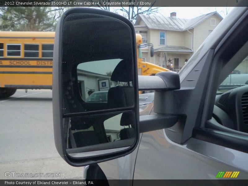 Graystone Metallic / Ebony 2012 Chevrolet Silverado 3500HD LT Crew Cab 4x4