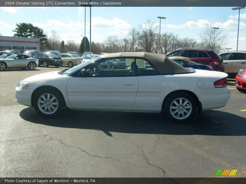 Stone White / Sandstone 2004 Chrysler Sebring GTC Convertible
