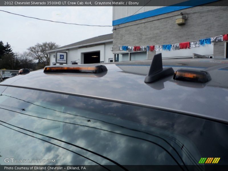 Graystone Metallic / Ebony 2012 Chevrolet Silverado 3500HD LT Crew Cab 4x4