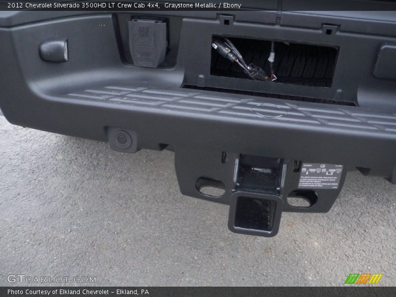 Graystone Metallic / Ebony 2012 Chevrolet Silverado 3500HD LT Crew Cab 4x4