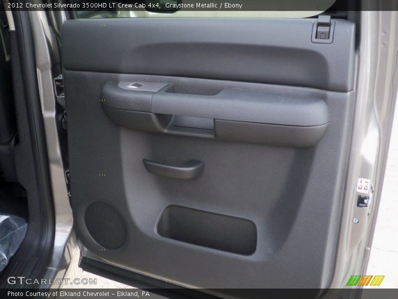Graystone Metallic / Ebony 2012 Chevrolet Silverado 3500HD LT Crew Cab 4x4