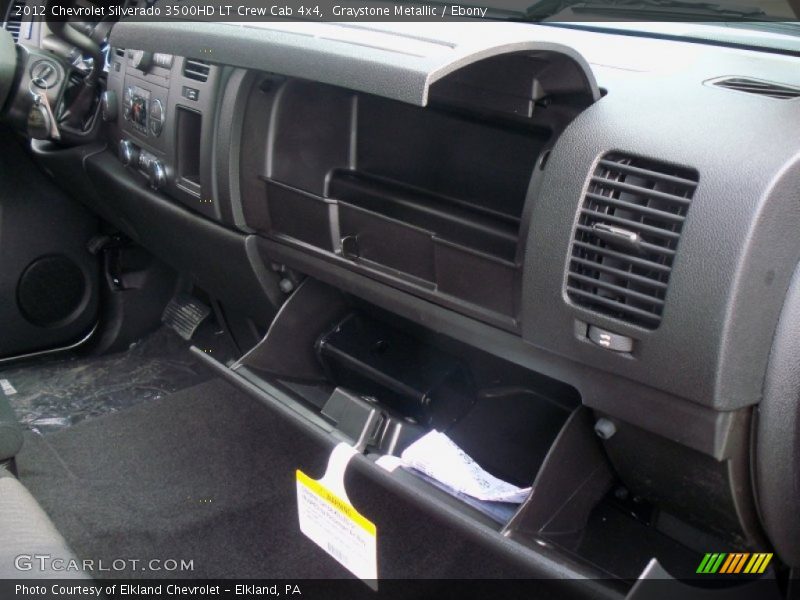 Graystone Metallic / Ebony 2012 Chevrolet Silverado 3500HD LT Crew Cab 4x4