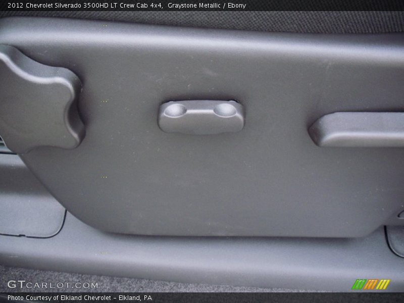 Graystone Metallic / Ebony 2012 Chevrolet Silverado 3500HD LT Crew Cab 4x4