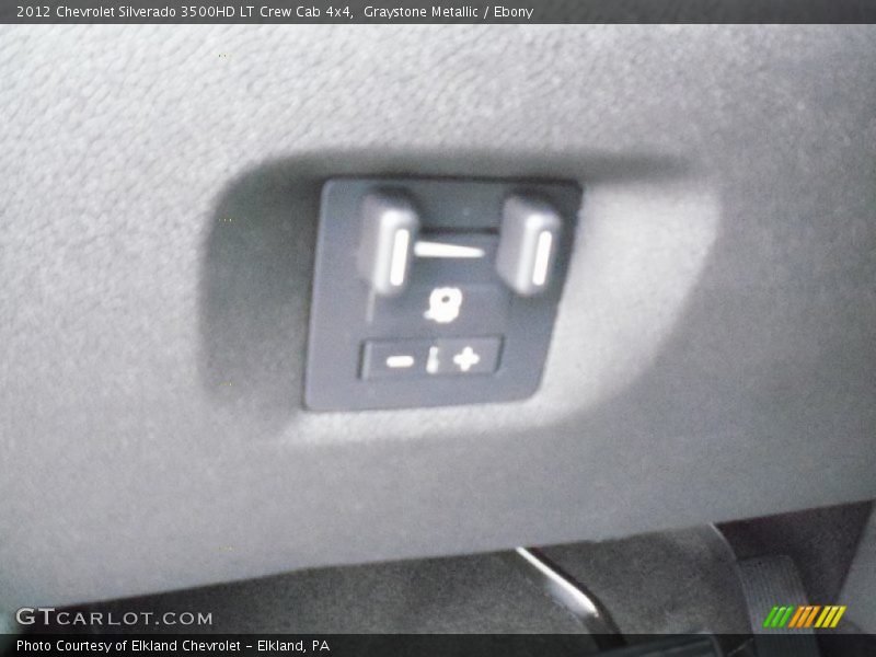 Graystone Metallic / Ebony 2012 Chevrolet Silverado 3500HD LT Crew Cab 4x4