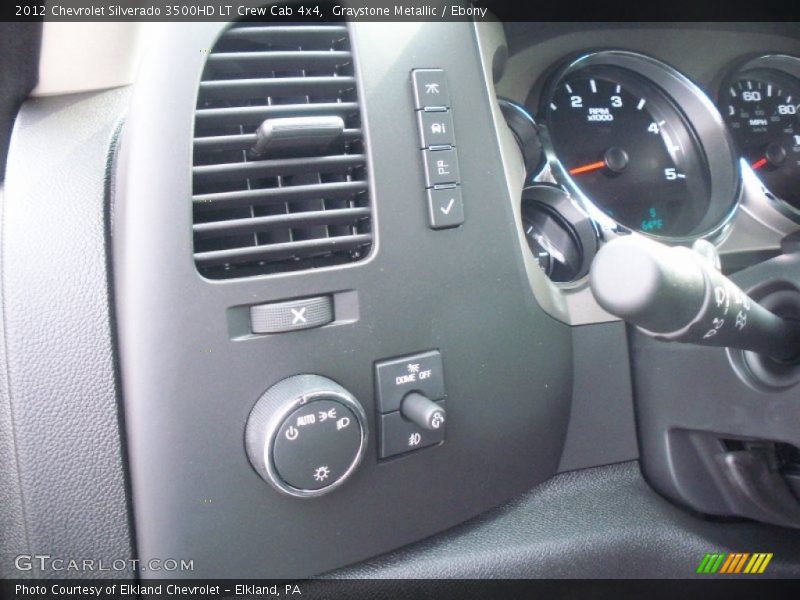 Controls of 2012 Silverado 3500HD LT Crew Cab 4x4