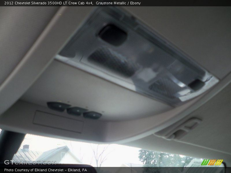 Graystone Metallic / Ebony 2012 Chevrolet Silverado 3500HD LT Crew Cab 4x4