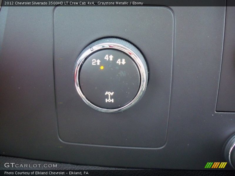 Controls of 2012 Silverado 3500HD LT Crew Cab 4x4