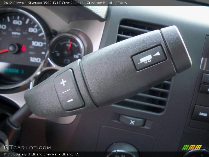 Graystone Metallic / Ebony 2012 Chevrolet Silverado 3500HD LT Crew Cab 4x4