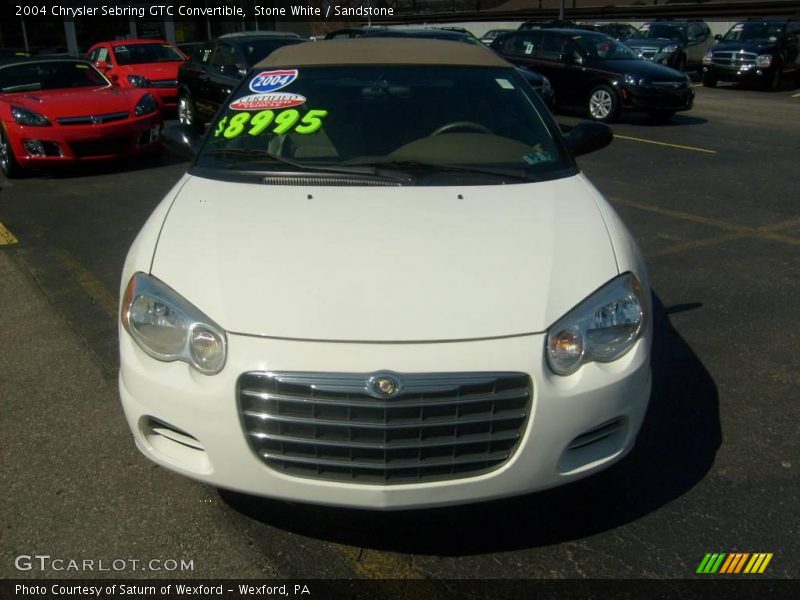 Stone White / Sandstone 2004 Chrysler Sebring GTC Convertible