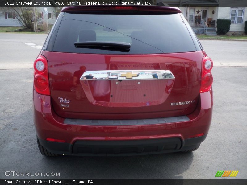 Cardinal Red Metallic / Light Titanium/Jet Black 2012 Chevrolet Equinox LT AWD