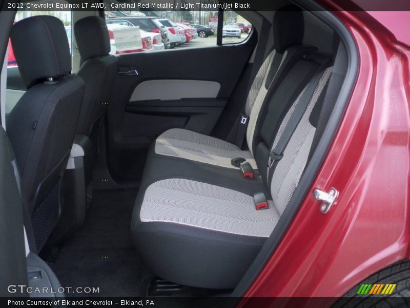 Cardinal Red Metallic / Light Titanium/Jet Black 2012 Chevrolet Equinox LT AWD