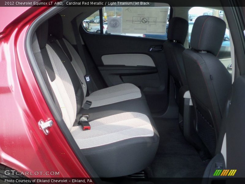 Cardinal Red Metallic / Light Titanium/Jet Black 2012 Chevrolet Equinox LT AWD
