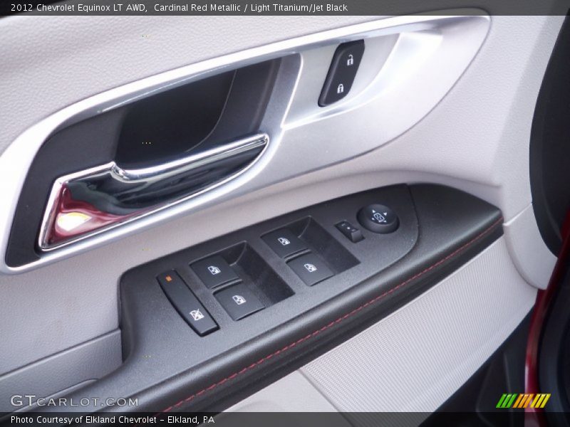 Cardinal Red Metallic / Light Titanium/Jet Black 2012 Chevrolet Equinox LT AWD
