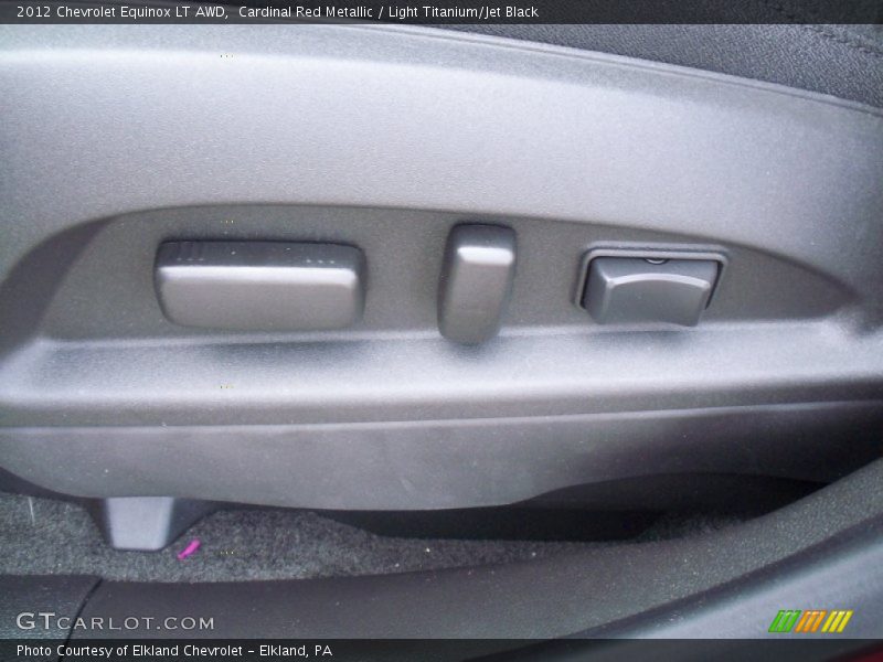 Cardinal Red Metallic / Light Titanium/Jet Black 2012 Chevrolet Equinox LT AWD