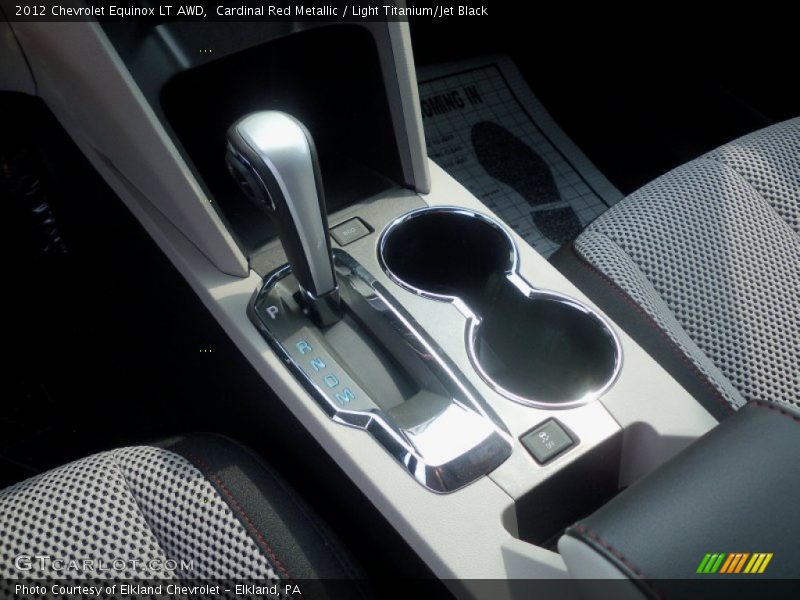 Cardinal Red Metallic / Light Titanium/Jet Black 2012 Chevrolet Equinox LT AWD