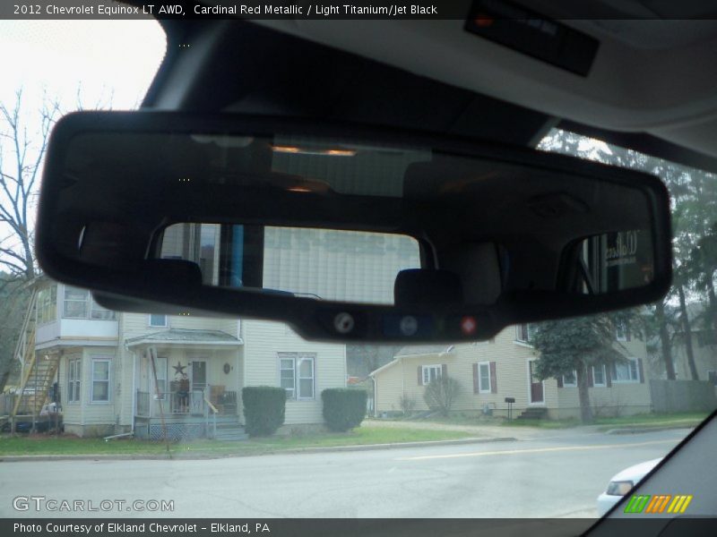 Cardinal Red Metallic / Light Titanium/Jet Black 2012 Chevrolet Equinox LT AWD